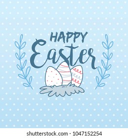 Easter greeting card
