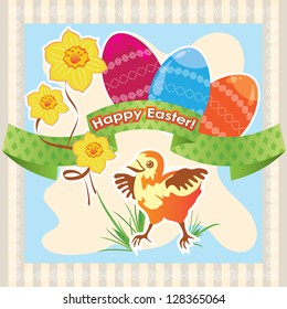 Easter greeting card