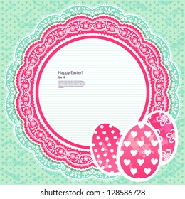 Easter greeting card