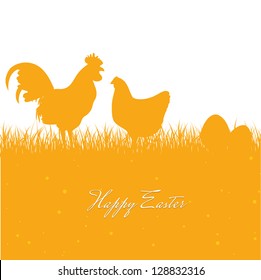 Easter greeting card