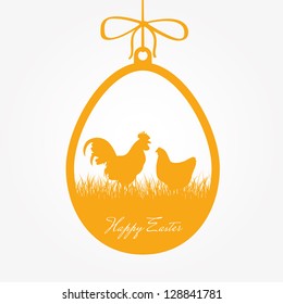 Easter greeting card