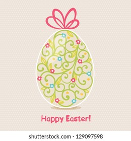 Easter greeting card