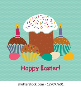 Easter greeting card