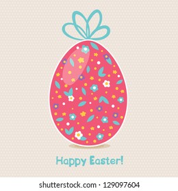 Easter greeting card