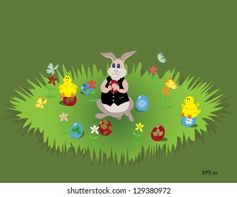 Easter greeting card