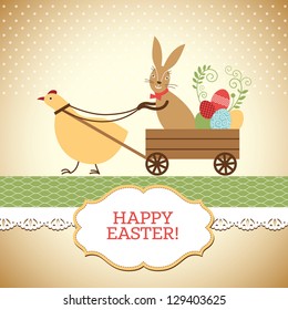 Easter greeting card