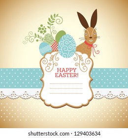 Easter greeting card