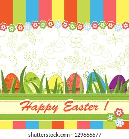 Easter greeting card