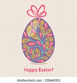 Easter greeting card