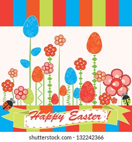 Easter greeting card