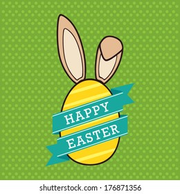Easter greeting card