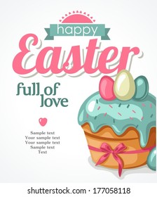 Easter greeting card