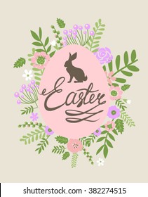 Easter greeting card