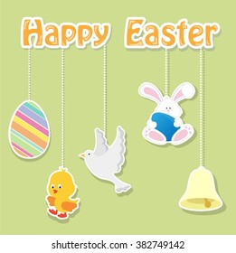 Easter greeting card