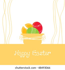 Easter greeting card