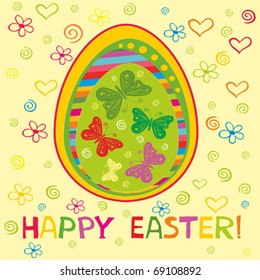 easter greeting card