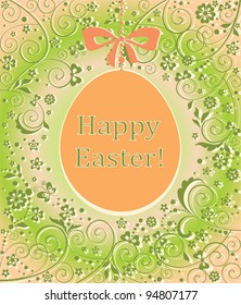 Easter greeting card