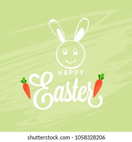 Easter Greeting card Background.