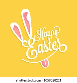 Easter Greeting card Background.