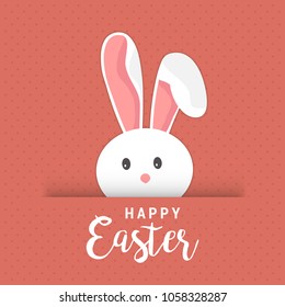 Easter Greeting card Background.