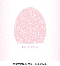 Easter greeting card with place for your text