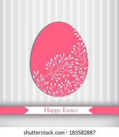 Easter greeting card with place for your text