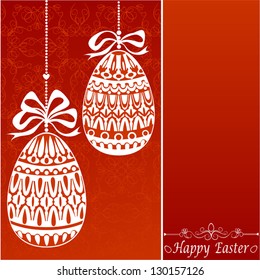Easter Greeting Card, Vector Version