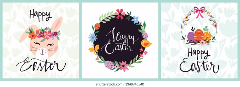 Easter greeting cards collection