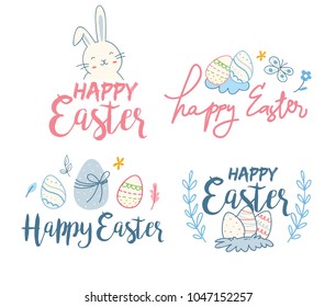 Easter greeting design element