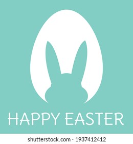 Diseño de tarjetas de felicitación de Pascua, creativo