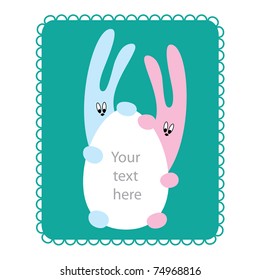 Easter Greetings template