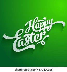 Easter Happy Text Greeting Card Font Vector Design Elements Of Greeting Happy Easter Card Logo Template Easter Happy Text Greeting Card Font Vacation Egg Spring Holiday Background Scene Ceremony Celeb