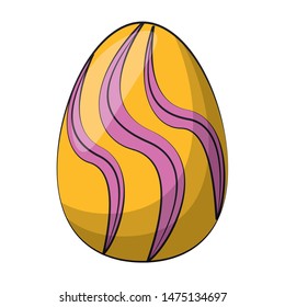 easter happy tradition spring celebration egg isolated cartoon vector illustration graphic design