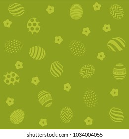 Easter holiday green background for printing on fabric, paper for scrapbooking
