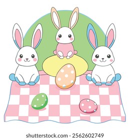 Easter Holiday Icons | Vector Set for Creative Designs on White Background