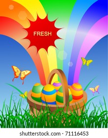 Easter holiday illustration
