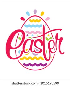 easter holiday logo
