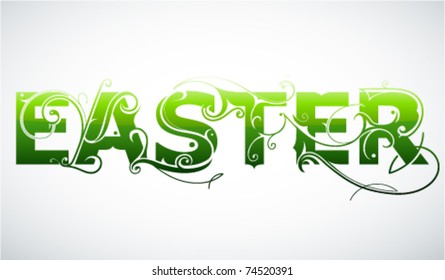 Easter holiday related theme