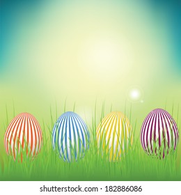 Easter holiday vector. Spring Design