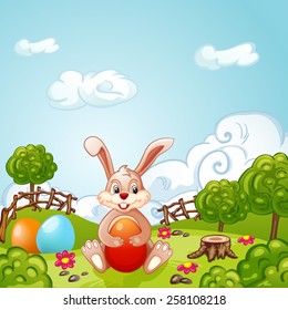 Easter Holidays Background