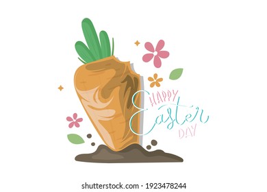 Diseño de vectores de restricción de iconos de Pascua