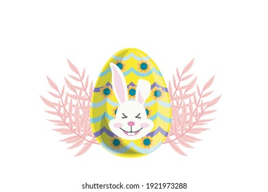 Easter Icon Egg Vector Design