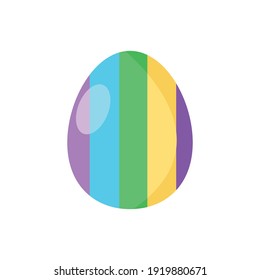 ilustración del vector del huevo de icono de pascua-03