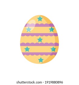 ilustración del vector del huevo de icono de pascua-04