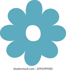 Easter icon flower egg vivid