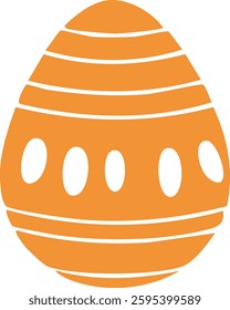 Easter icon flower egg vivid
