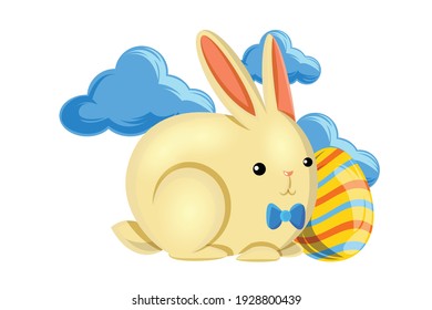 Easter Icon Illustration Vector Design