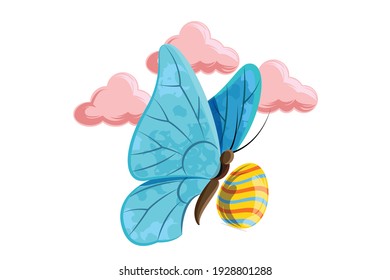 Easter Icon Illustration Vector Design
