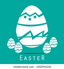 easter icon vector