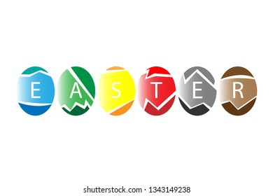 EASTER ICON VECTOR